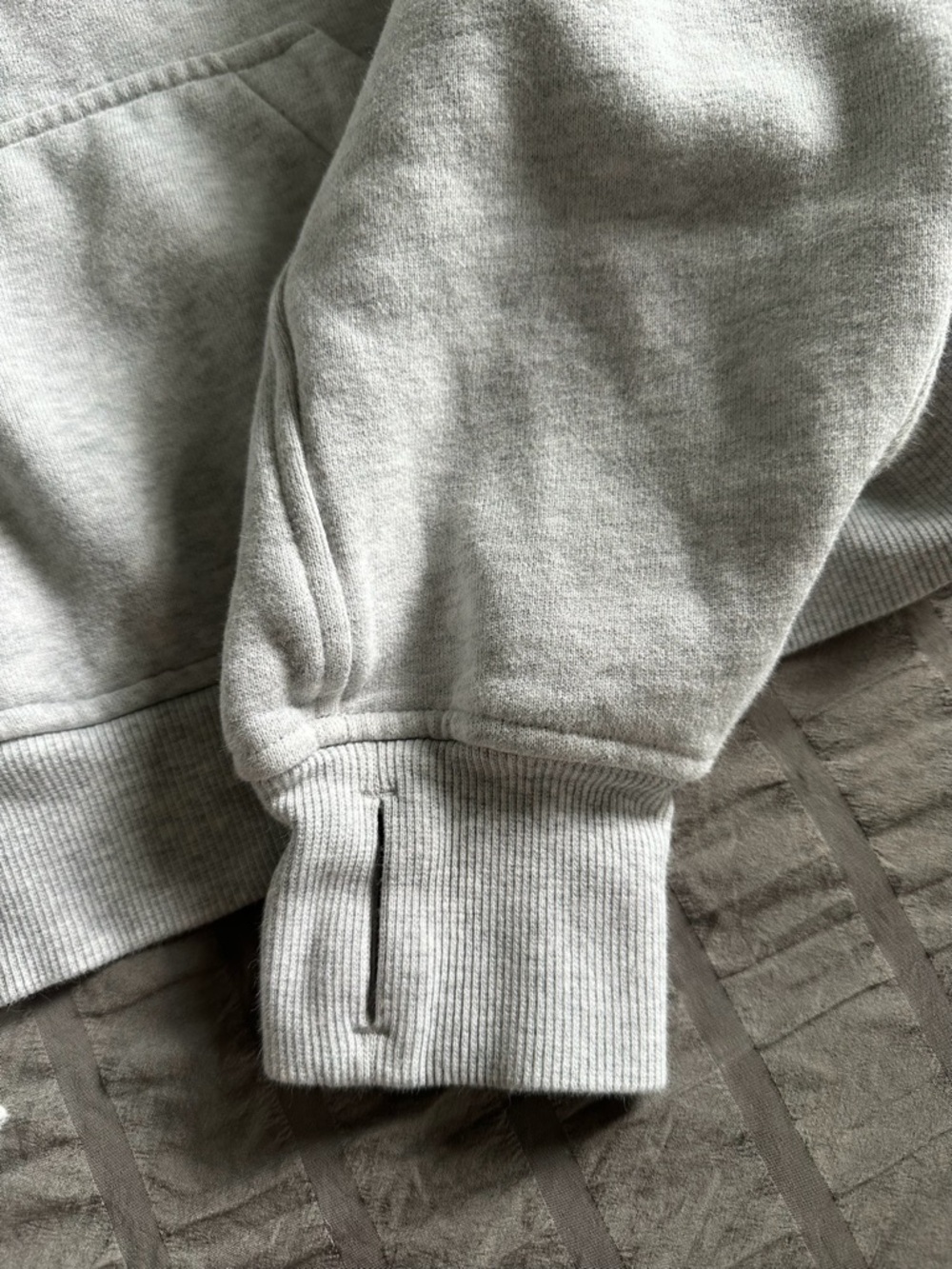 Lululemon Scuba Half Zip Hoodie Gray - XS/S - Picture 8 of 9